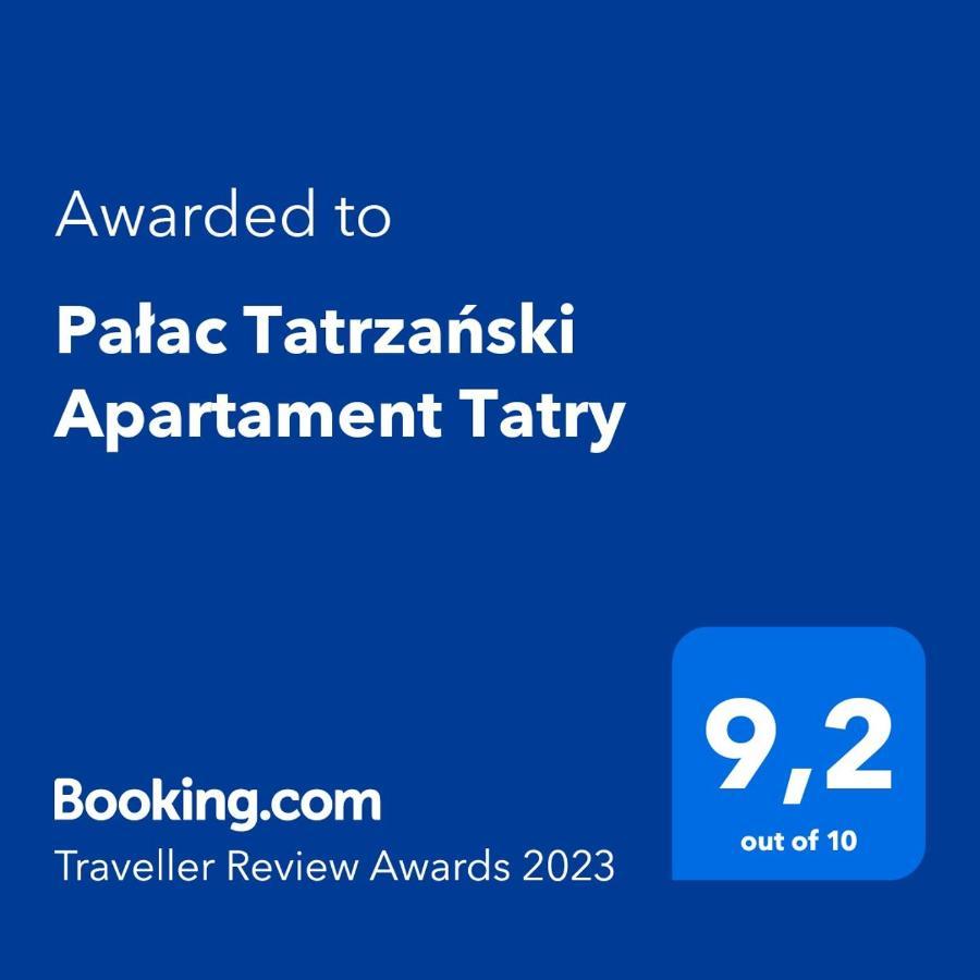 Palac Tatrzanski Apartament Tatry Bukowina Tatrzanska Exterior photo
